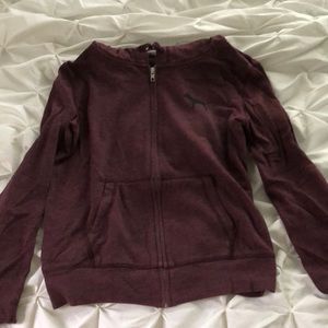 VS Pink Zip Up Hoodie